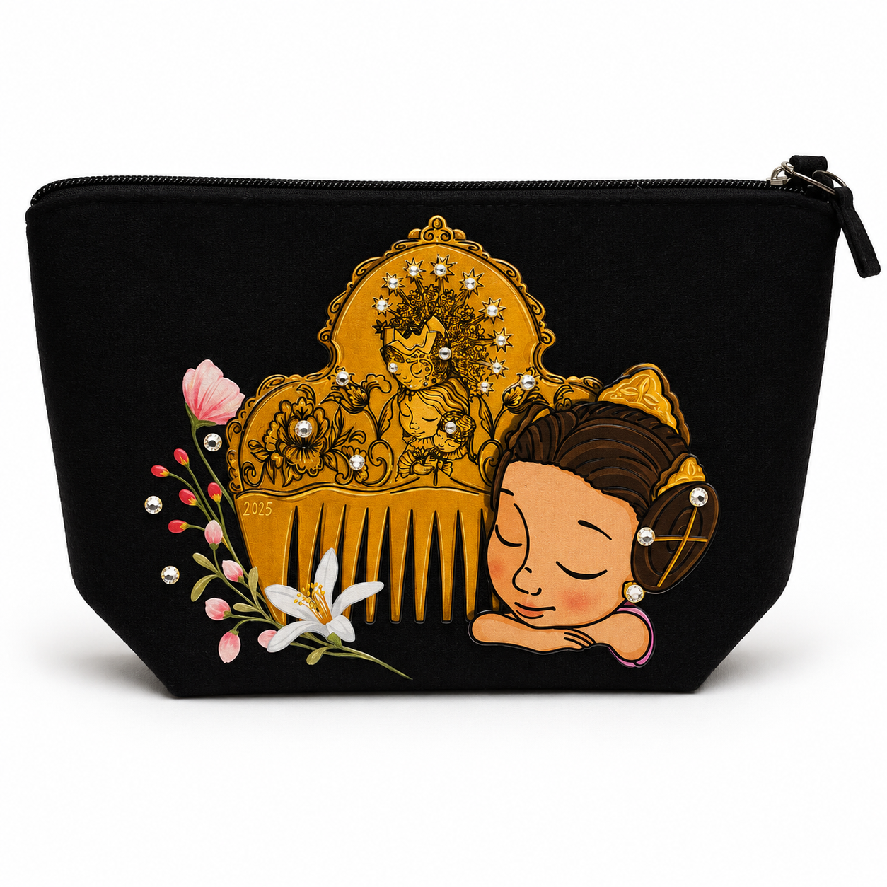Neceser Angeleta Valenciana Negro
