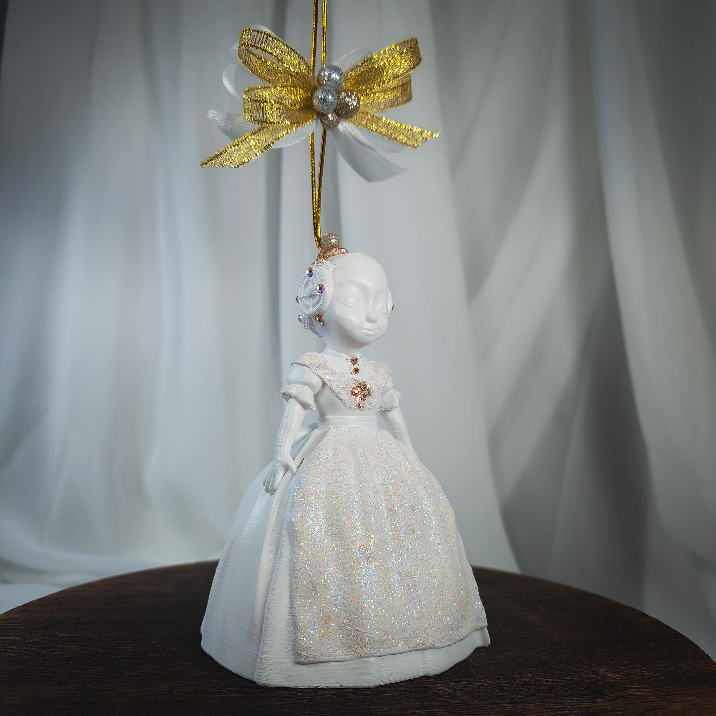 Adorno de árbol de navidad de Fallera