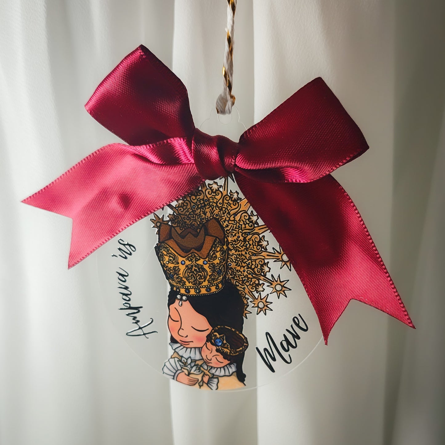 Adorno de Navidad de Metacrilato de Mareta