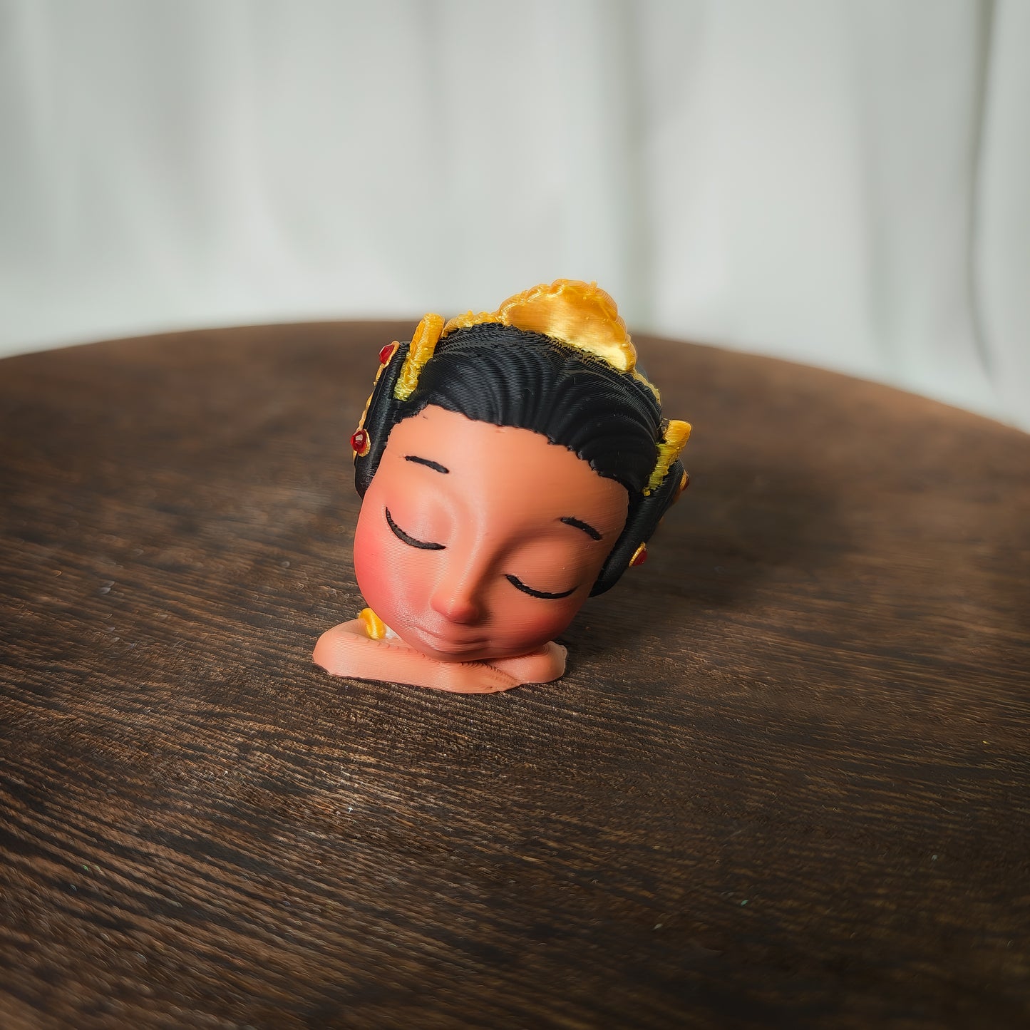 Sujetapañuelos de Angeleta Valenciana a color