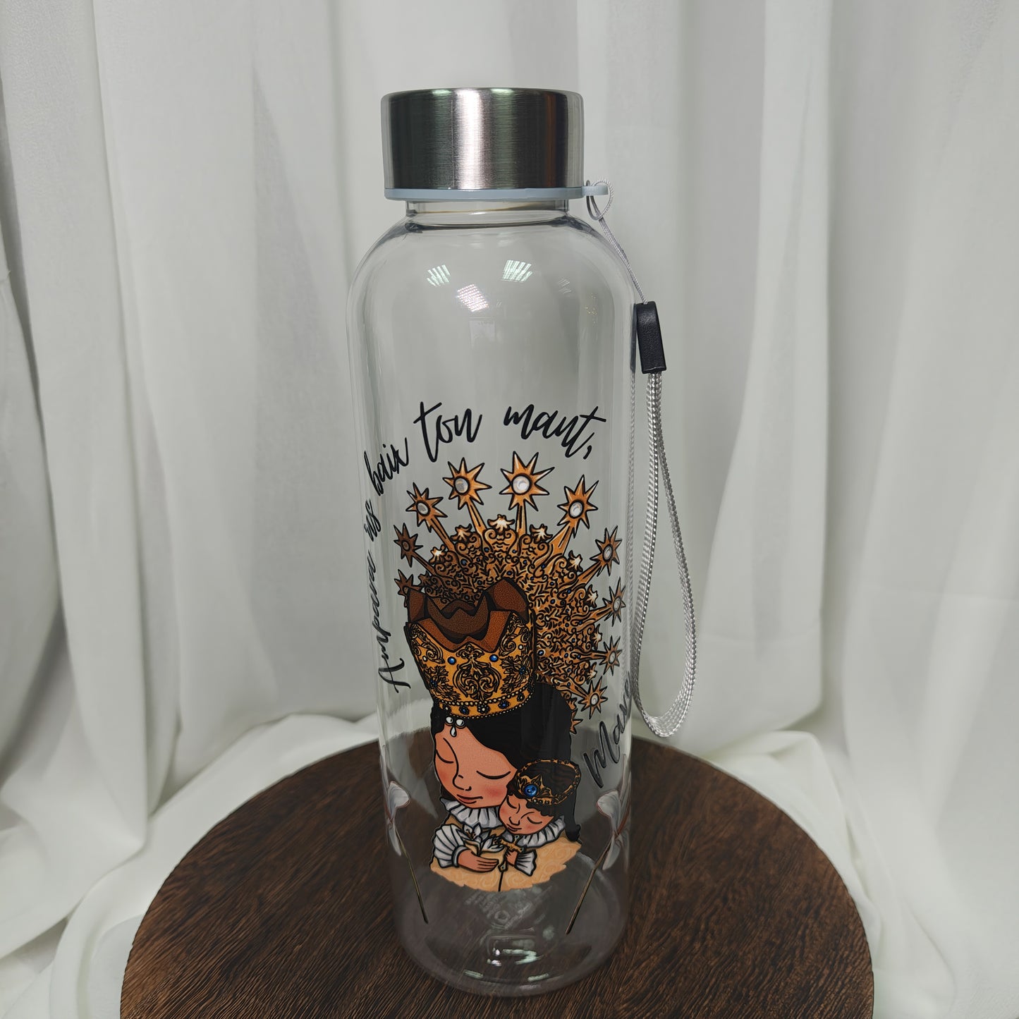 Botella Geperudeta ilustrada