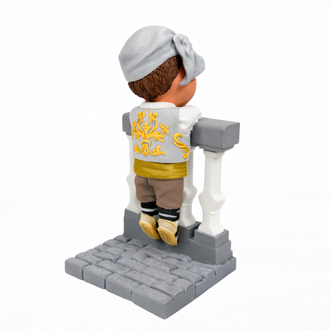 Fallero Mediano con Chaleco Personalizado