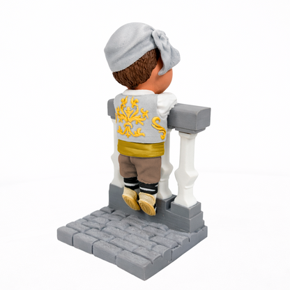 Fallero Mediano con Chaleco Personalizado