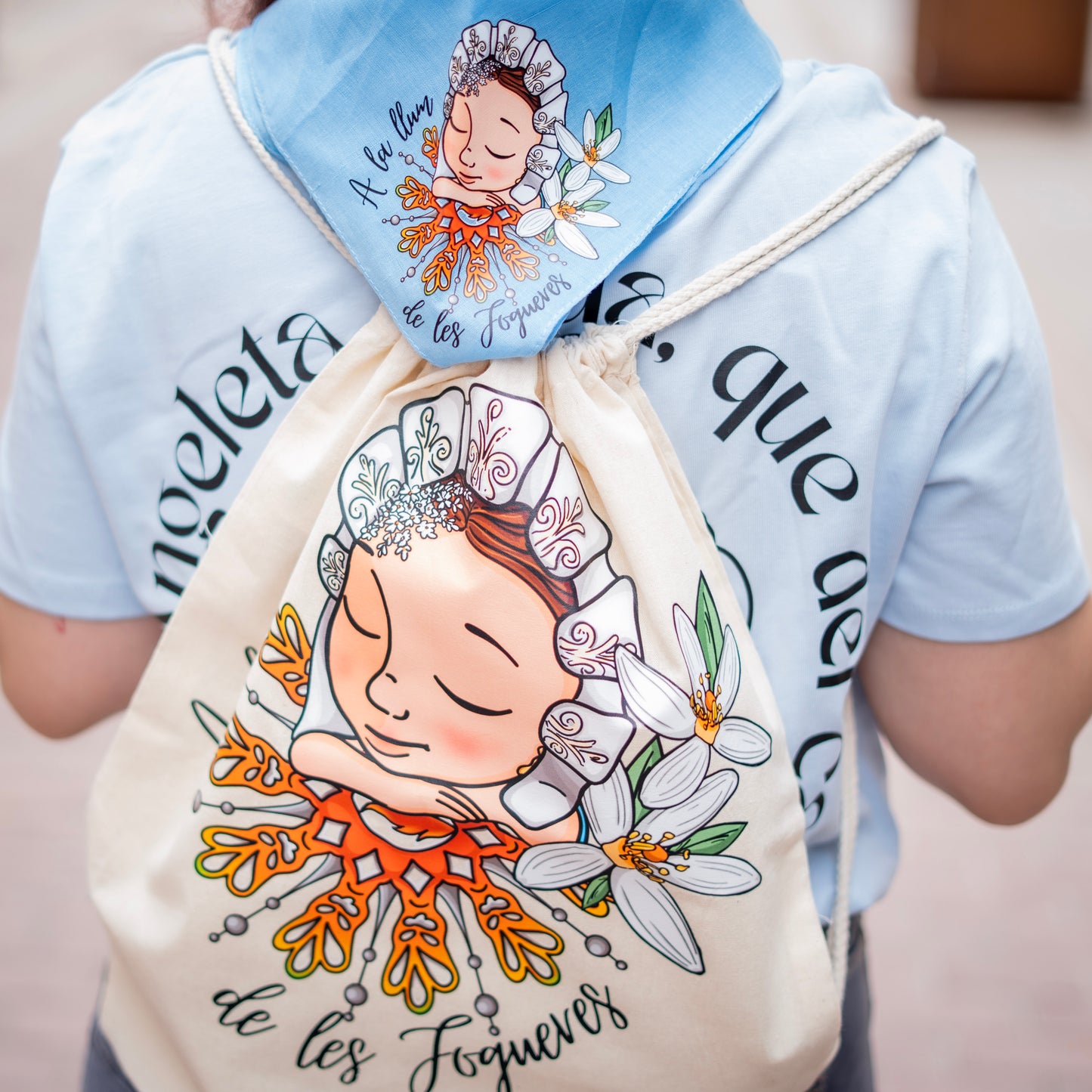 Mochila Alicantina "A la llum de les Fogueres"