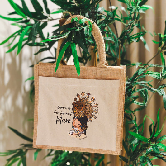 Bolsa de arpillería de Geperudeta