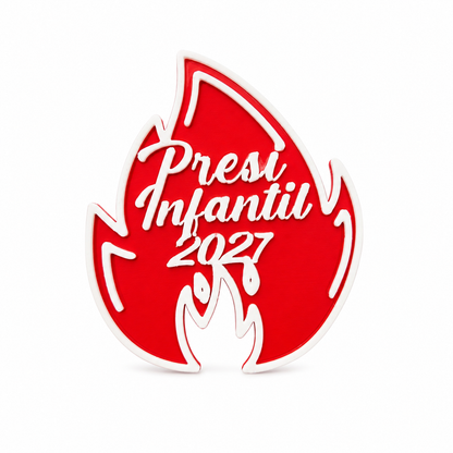 Pin de Presidente y Presidente Infantil 2027