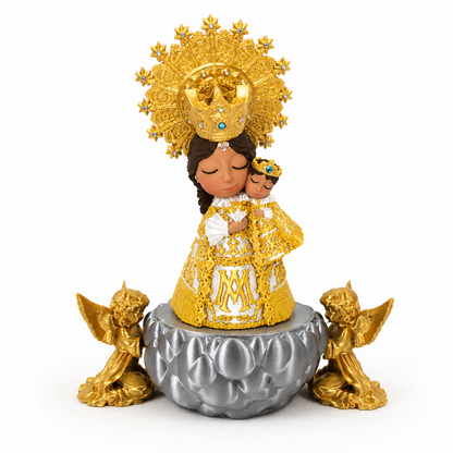 Angeleta Geperudeta Manto Blanco