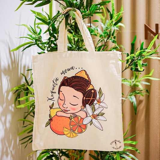 Totebag Valenciana "Xiqueta Meua" OUTLET