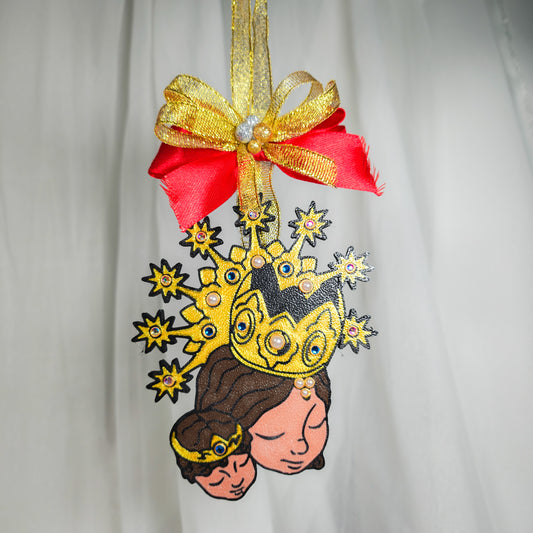 Adorno de Navidad plano de Mareta