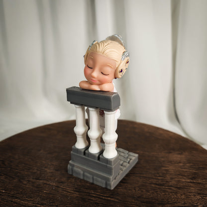 Angeleta Valenciana 3 moños personalizada de Vinyl