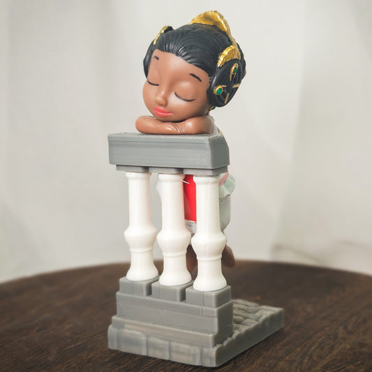 Variación de Angeleta Valenciana 3 moños personalizada de Vinyl