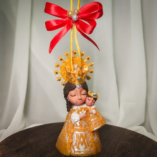 Adorno de árbol de navidad 3D de Mareta a color