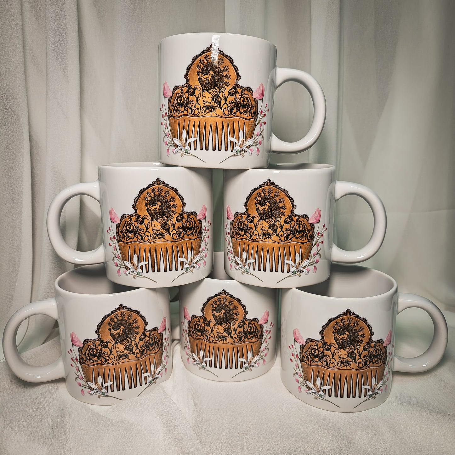 Taza Peineta (3 Modelos)