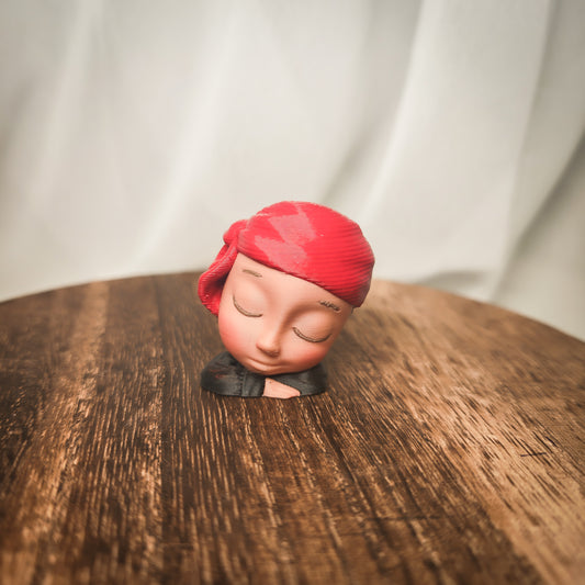 Sujetapañuelos de Angelet Valenciano a color