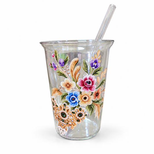 Vaso de Cristal Flor i Adreç