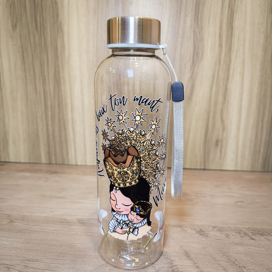 Botella Pegatina Geperudeta ilustrada