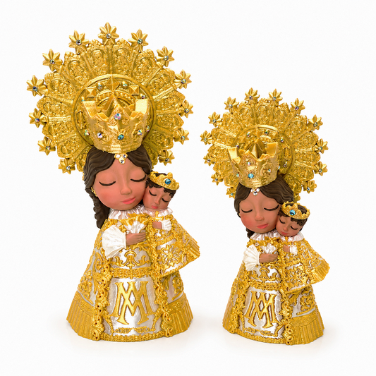 Angeleta Geperudeta Manto Blanco