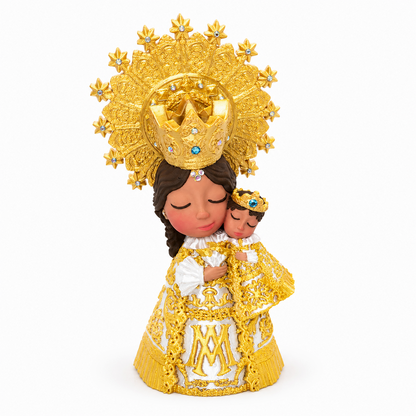 Angeleta Geperudeta Manto Blanco