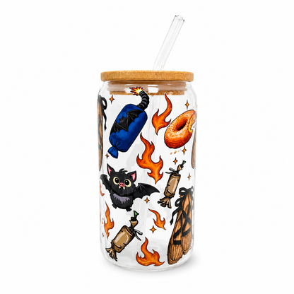 Tarro de Cristal Foc i Flama